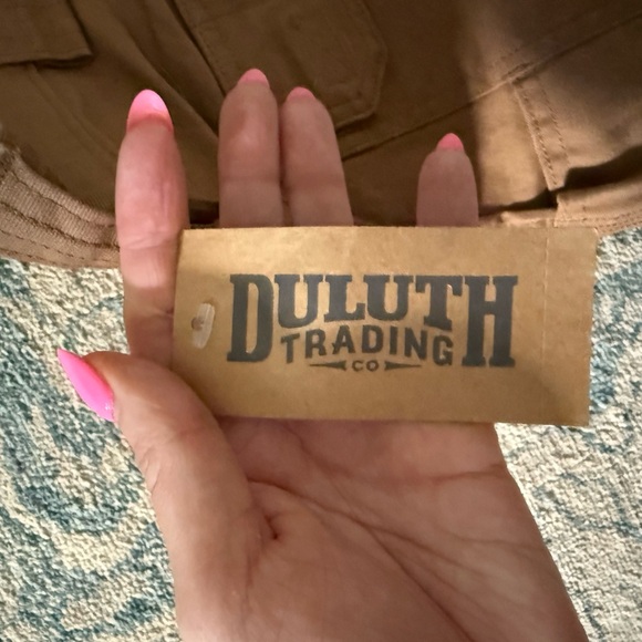 Men’s DuluthFlex Fire Hose Relaxed Fit Cargo Pants in color brown size 40x30 - Picture 6 of 6